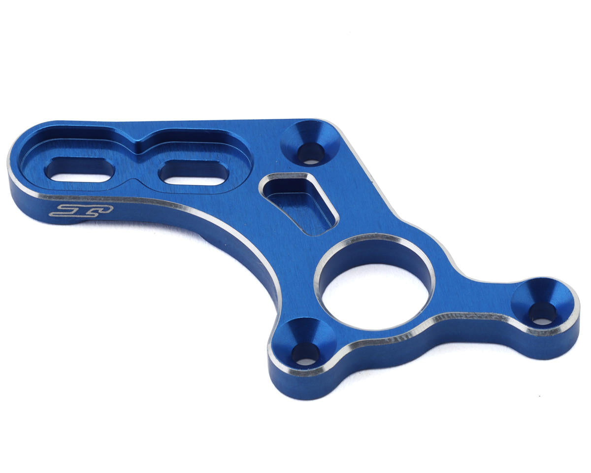 JConcepts Team Associated RC10B7/B7D Aluminum Motor Plate (Blue)