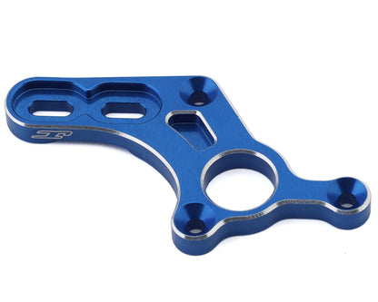 JConcepts Team Associated RC10B7/B7D Aluminum Motor Plate (Blue)
