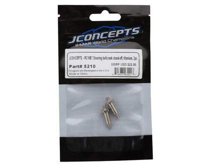 JConcepts Team Associated RC10B7/B7D Titanium Steering Bellcrank Standoffs (2)