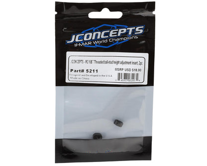 JConcepts Team Associated RC10B7/B7D Ballstud Height Adjustment Insert (2)
