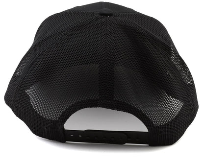 JConcepts 2025 Snapback Round Bill Hat (Black) (One Size Fits Most)