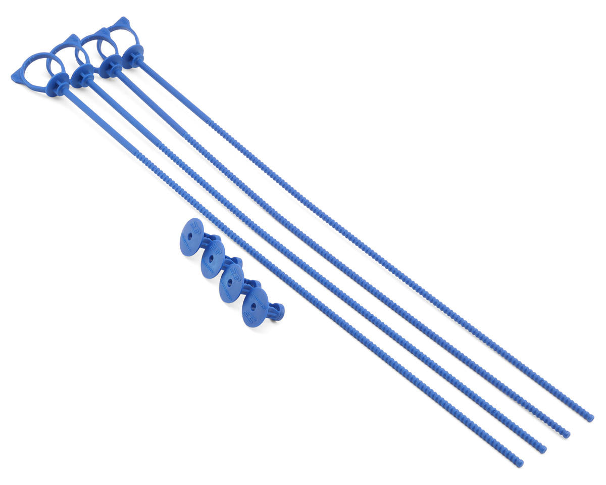 JConcepts Monster Truck Tire Sticks (Blue) (4)