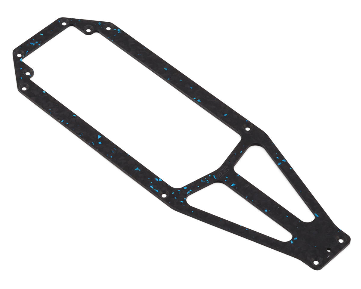 JConcepts RC10 '89 Masami Stealth Forged Carbon Top Deck (Blue)