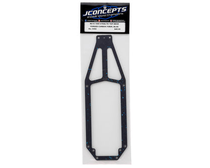 JConcepts RC10 '89 Masami Stealth Forged Carbon Top Deck (Blue)