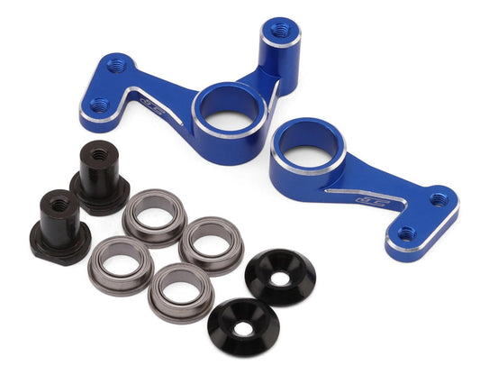 JConcepts RC10 Gen2 Aluminum Steering Bellcrank Set (Blue)