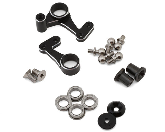 JConcepts RC10 Gen2 Aluminum Steering Bellcrank Set (Black)