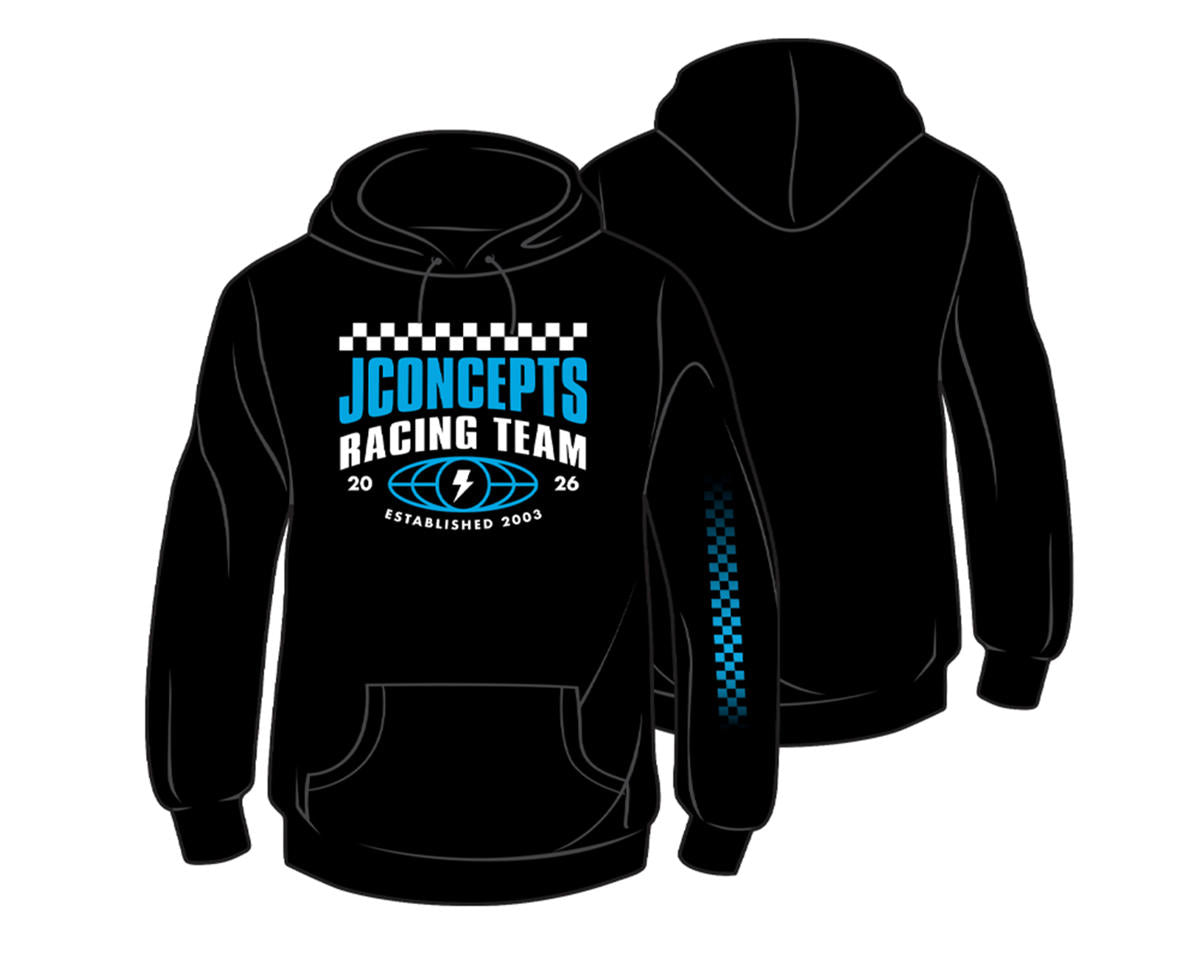 JConcepts 2026 Reload Pullover Hoodie Sweatshirt (Black) (M)