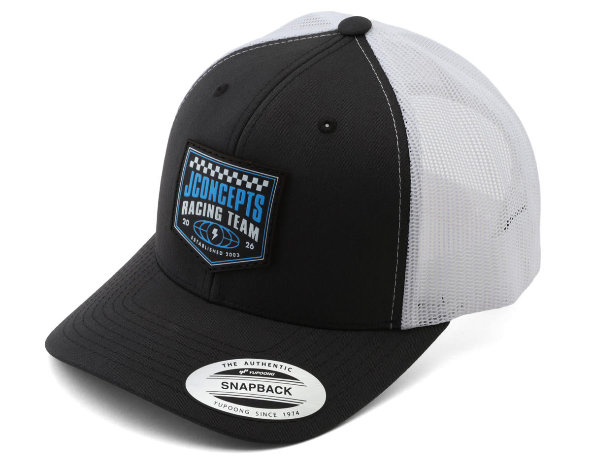 JConcepts 2026 Reload Snapback Round Bill Hat (Grey) (One Size Fits Most)