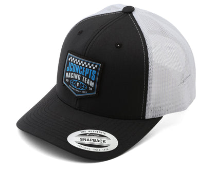 JConcepts 2026 Reload Snapback Round Bill Hat (Grey) (One Size Fits Most)