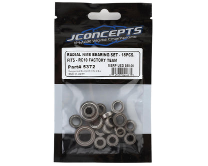 JConcepts Team Associated RC10/RC10T Factory Team Radial NMB Ball Bearing Set