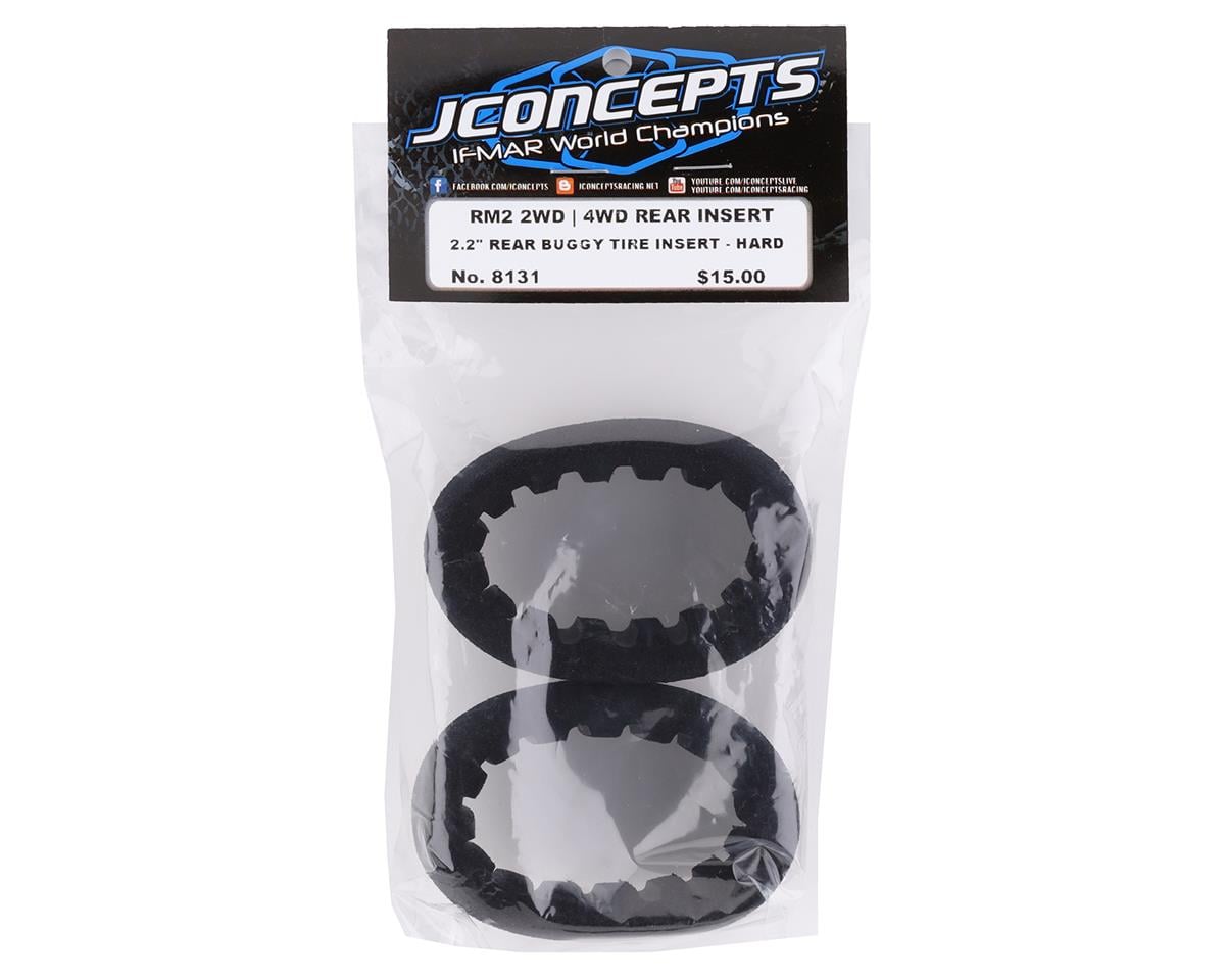 JConcepts RM2 1/10 Rear 2.2" Buggy Hard Inserts (2)