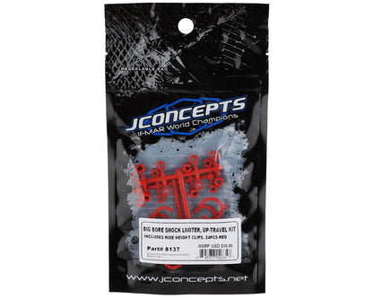 JConcepts Limiter Kit for Traxxas Big Bore Shock (Red) (24) (RM2 Edition)