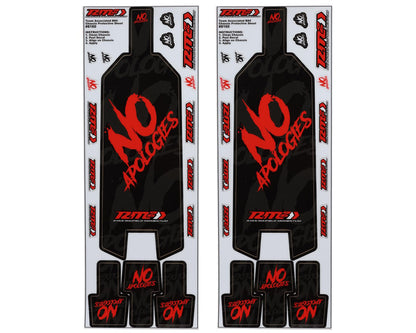 JConcepts RC10B84 RM2 "No Apologies" Precut Chassis Protective Sheets (2)