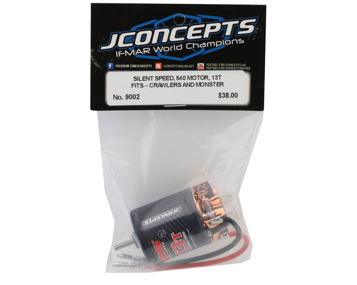 JConcepts Silent Speed 540 Adjustable Timing Competition Motor (13T)