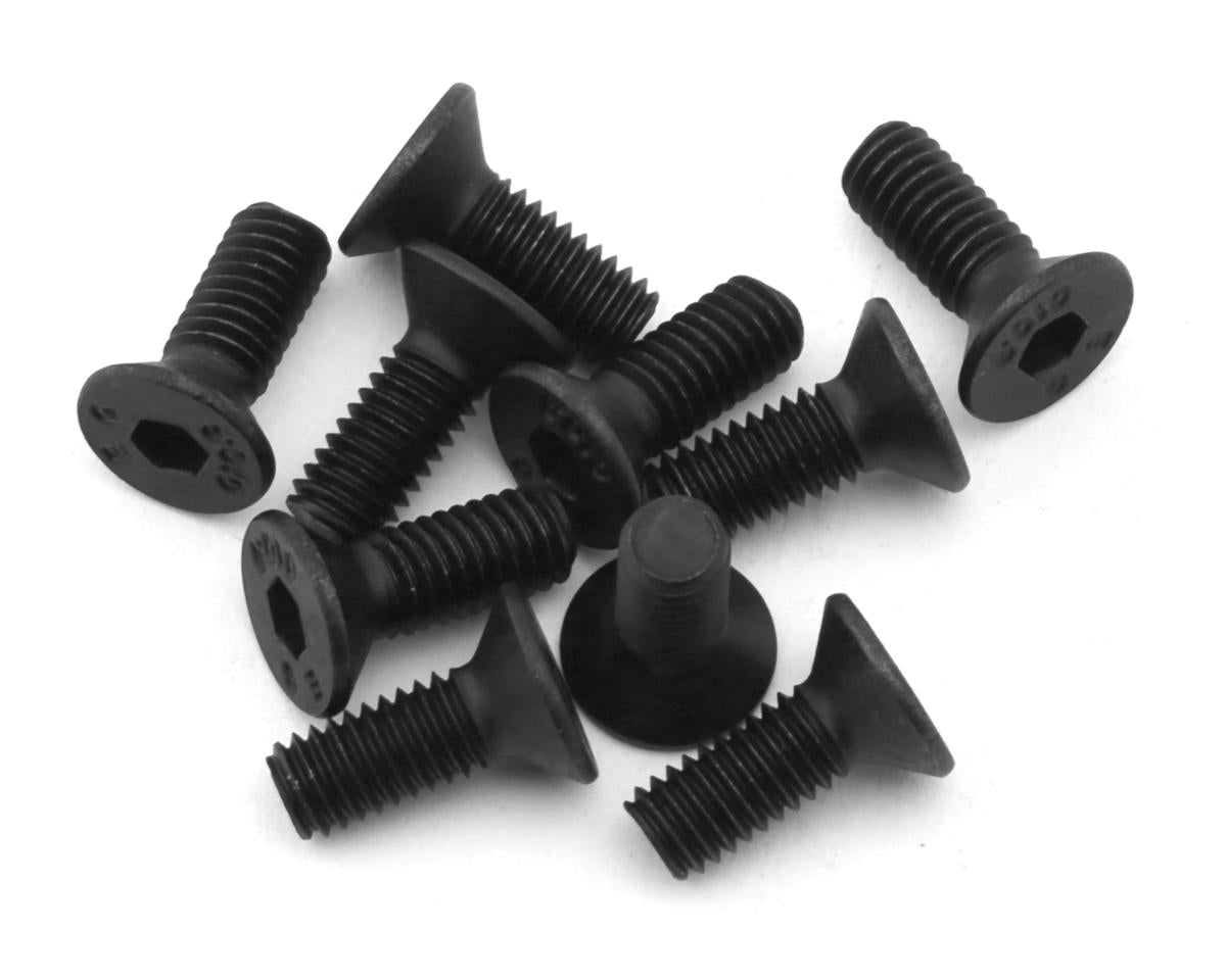 JConcepts 3x8mm Flat Head Screws (10)