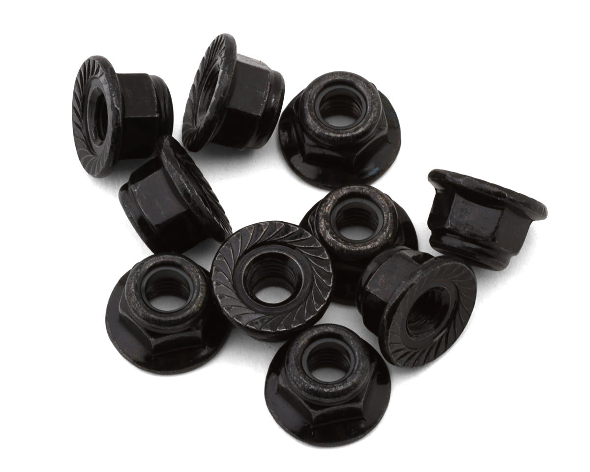 JConcepts 4mm Flange Nylock Nuts (10)