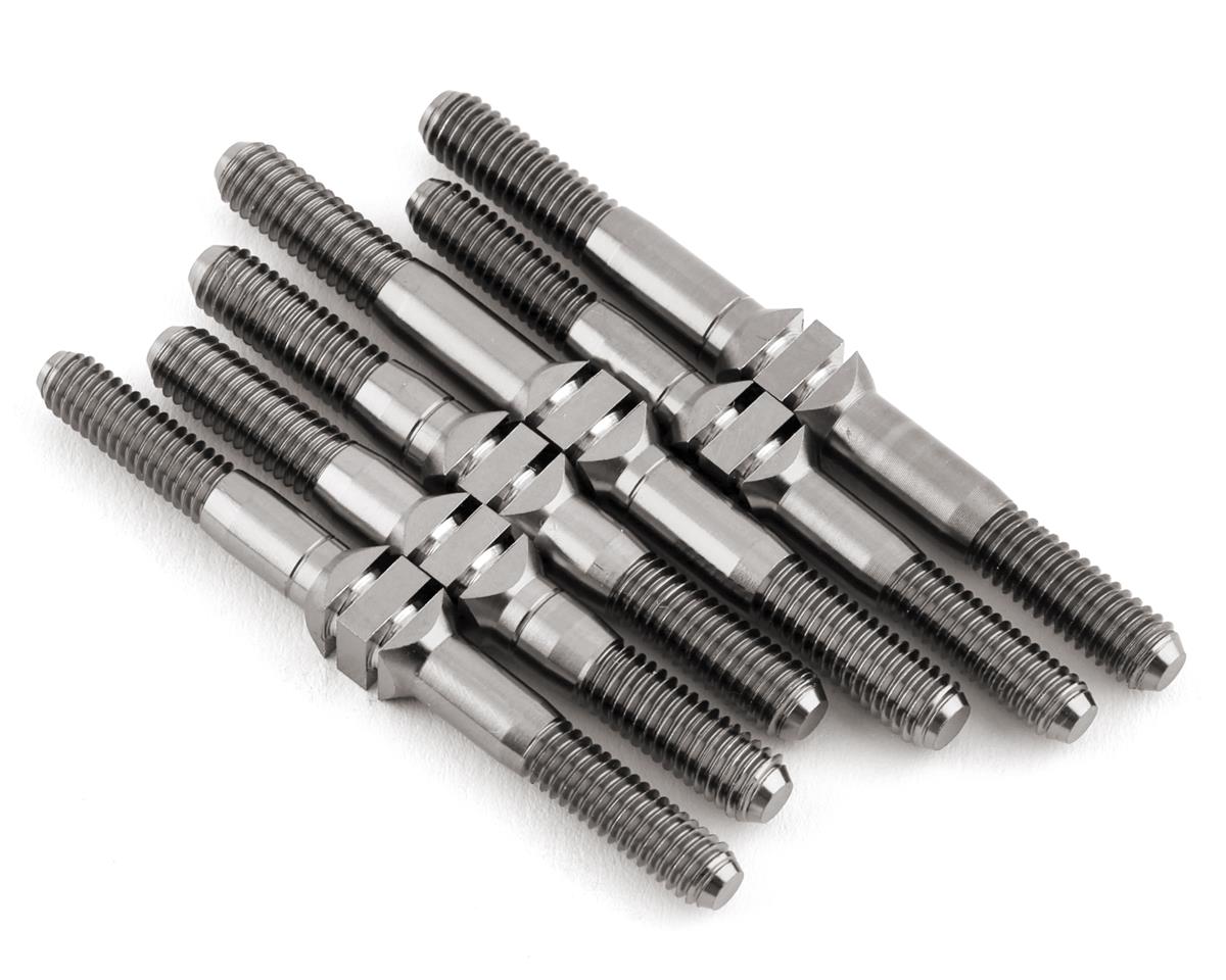J&T Bearing Co. TLR 8IGHT-X Titanium "Milled" Turnbuckle Kit (Natural)