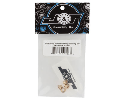 J&T Bearing Co. HB Racing Bronze Steering Bushing Set (4)
