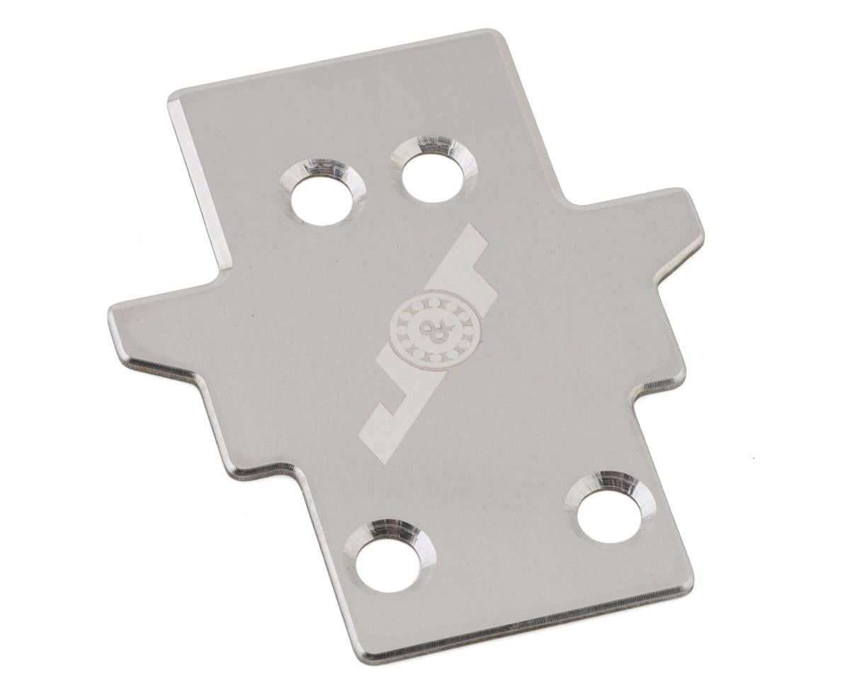 J&T Bearing Co. Tekno NB48/EB48 2.1/2.2 Stainless Steel Rear Skid Plate