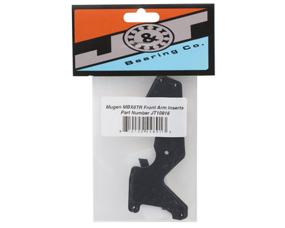 J&T Bearing Co. Mugen MBX8TR Carbon Front Arm Inserts