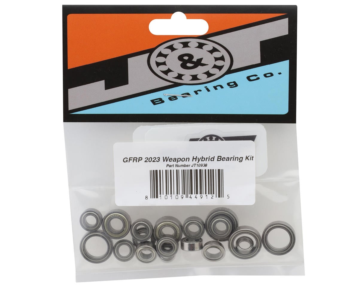 J&T Bearing Co. GFRP 2023 Weapon Bearing Kit (Hybrid Ceramic)