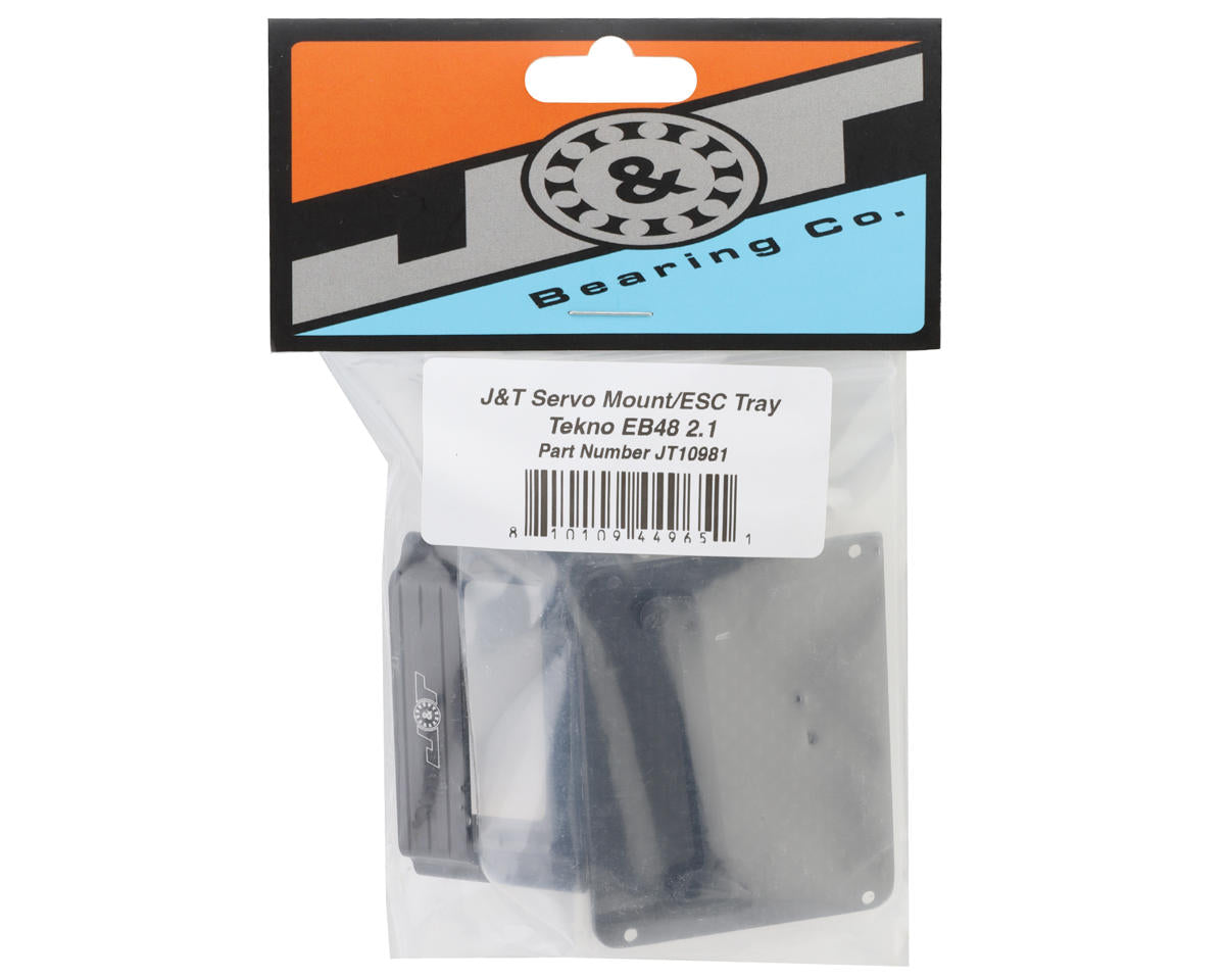 J&T Bearing Co. Servo Mount/ESC Tray Tekno EB48 2.1/2.2