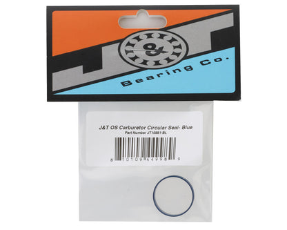 J&T Bearing Co. OS Engines .21 Carburetor Circular Aluminum Seal Ring (Blue)