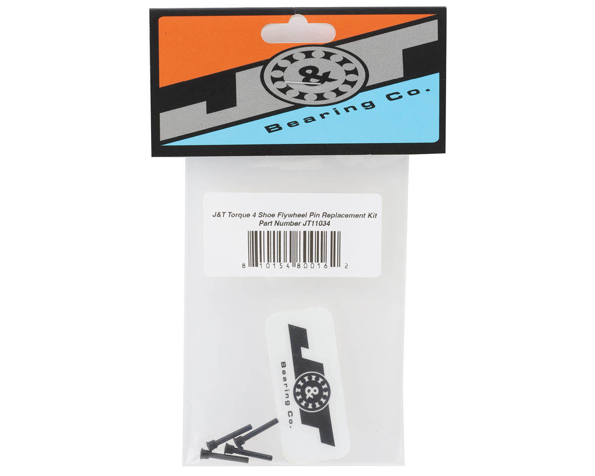 J&T Bearing Co. Torque 4-Shoe Flywheel Pin Replacement Kit (4)