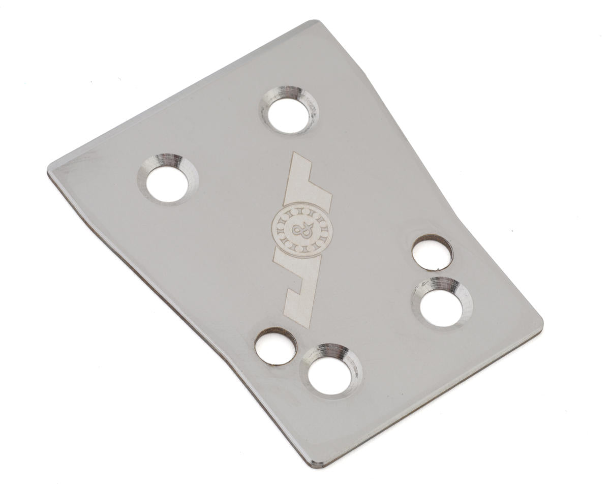 J&T Bearing Co. Xray XB8 '24/25 Stainless Rear Skid Plate