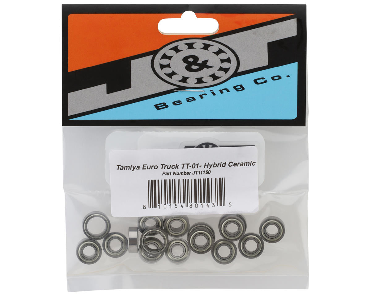 J&T Bearing Co. Tamiya Euro Truck TT-01 Metal Shielded Bearing Kit