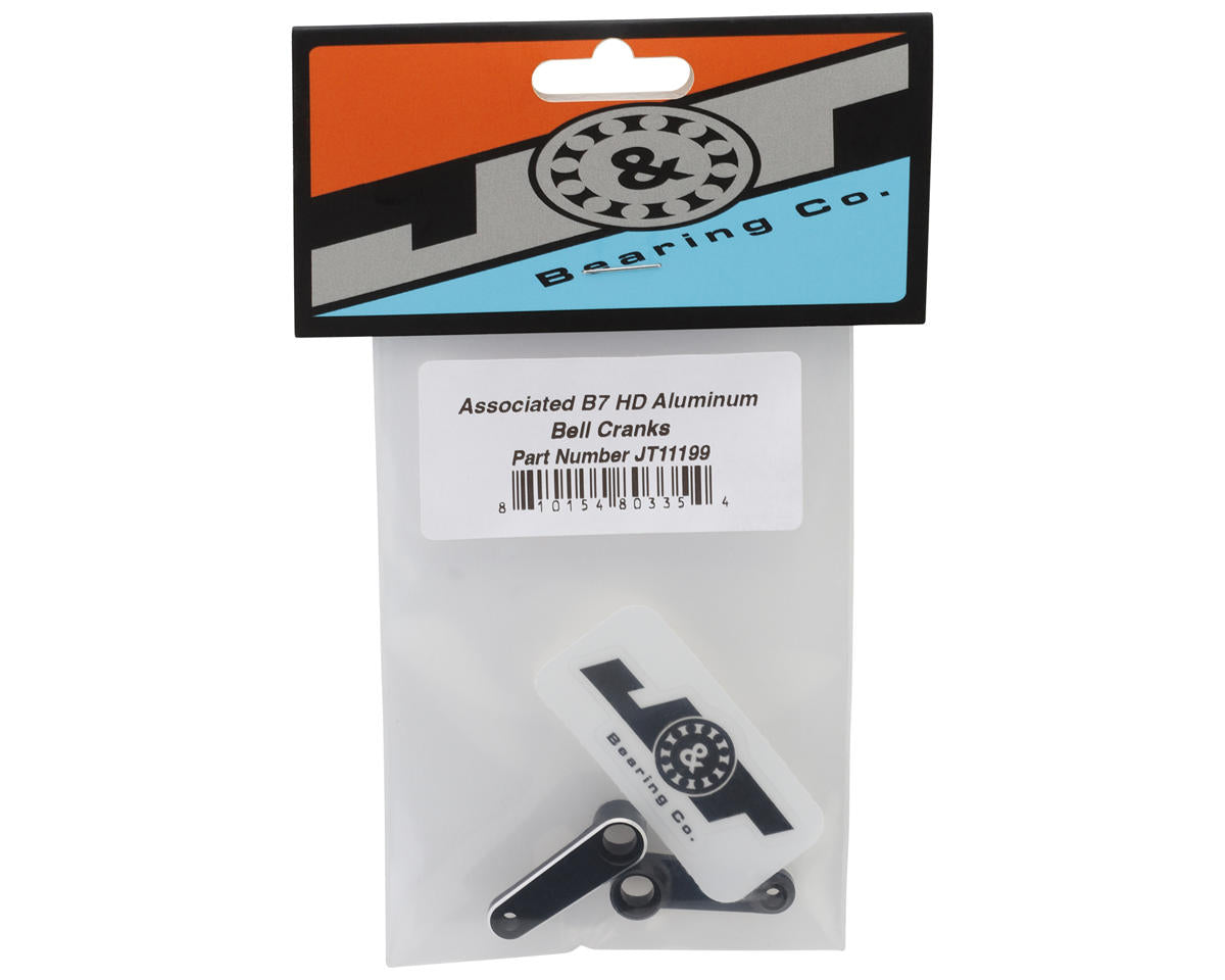 J&T Bearing Co. Associated B7 HD Aluminum Bell Crank Set