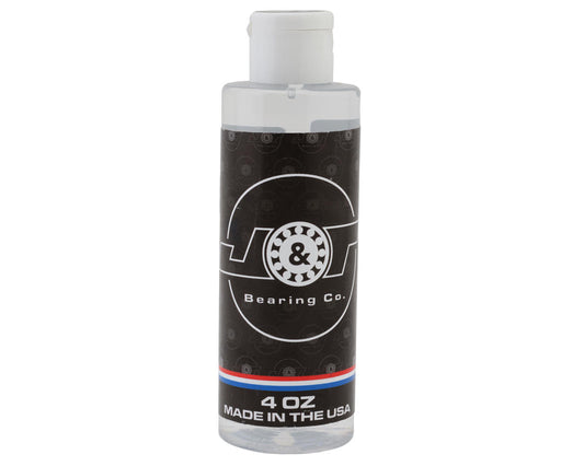 J&T Bearing Co. 100% Silicone Shock Oil (4oz) (475cst/39wt)