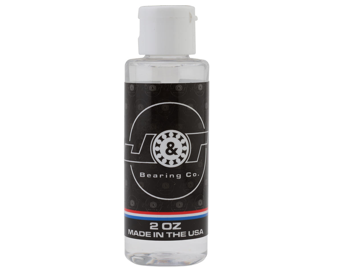 J&T Bearing Co. 100% Silicone Differential Oil (2oz) (6,000cst)