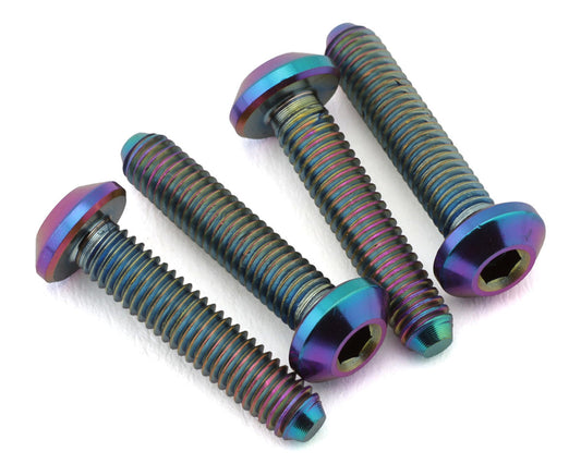 J&T Bearing Co. Schumacher LD2 Flat Top Upper Titanium Screw Kit (Oil Slick)