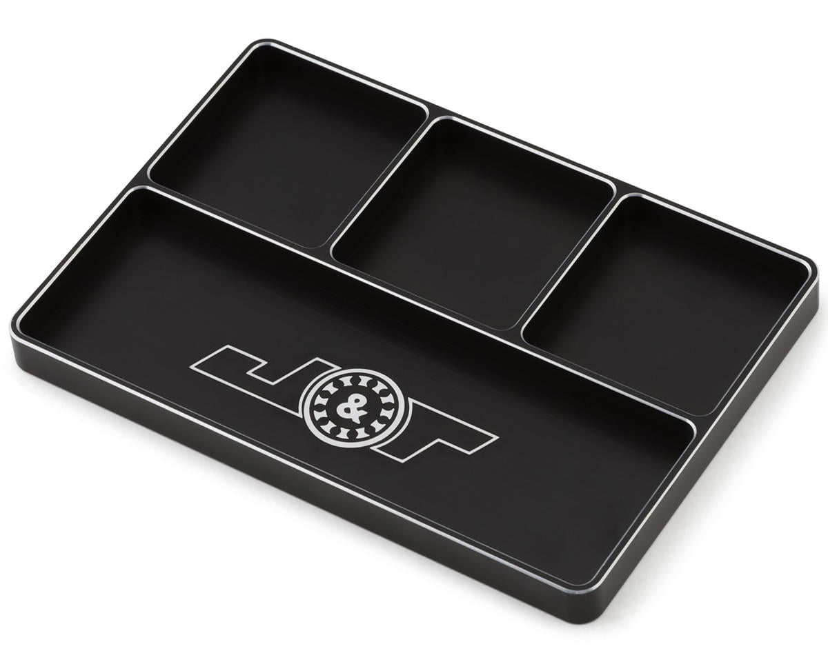 J&T Bearing Co. Aluminum J&T Parts Tray (128x89x10mm)