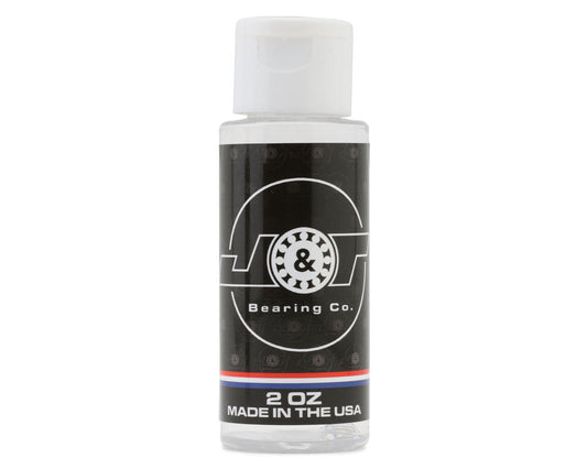 J&T Bearing Co. 100% Silicone Differential Oil (2oz) (17,500cst)