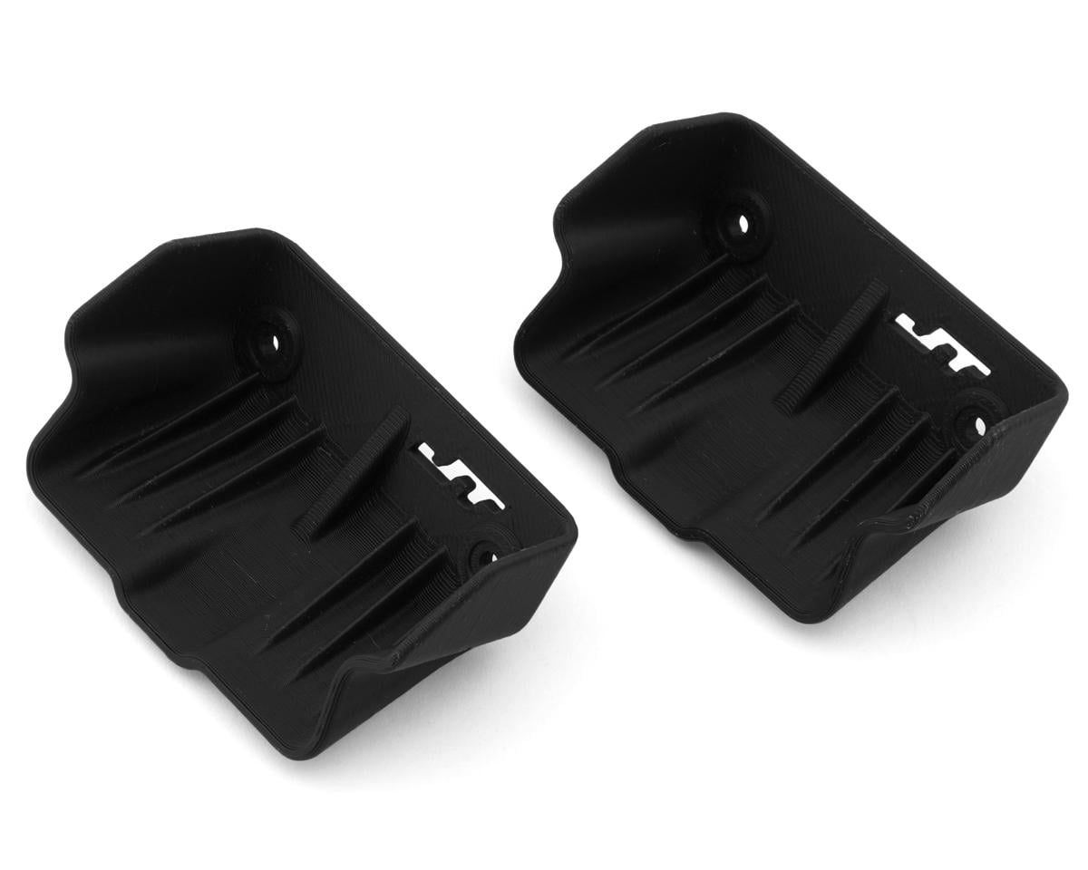 J&T Bearing Co. Tekno RC Aerovex 1/8 Truggy Front Nose Wings (Black) (2)