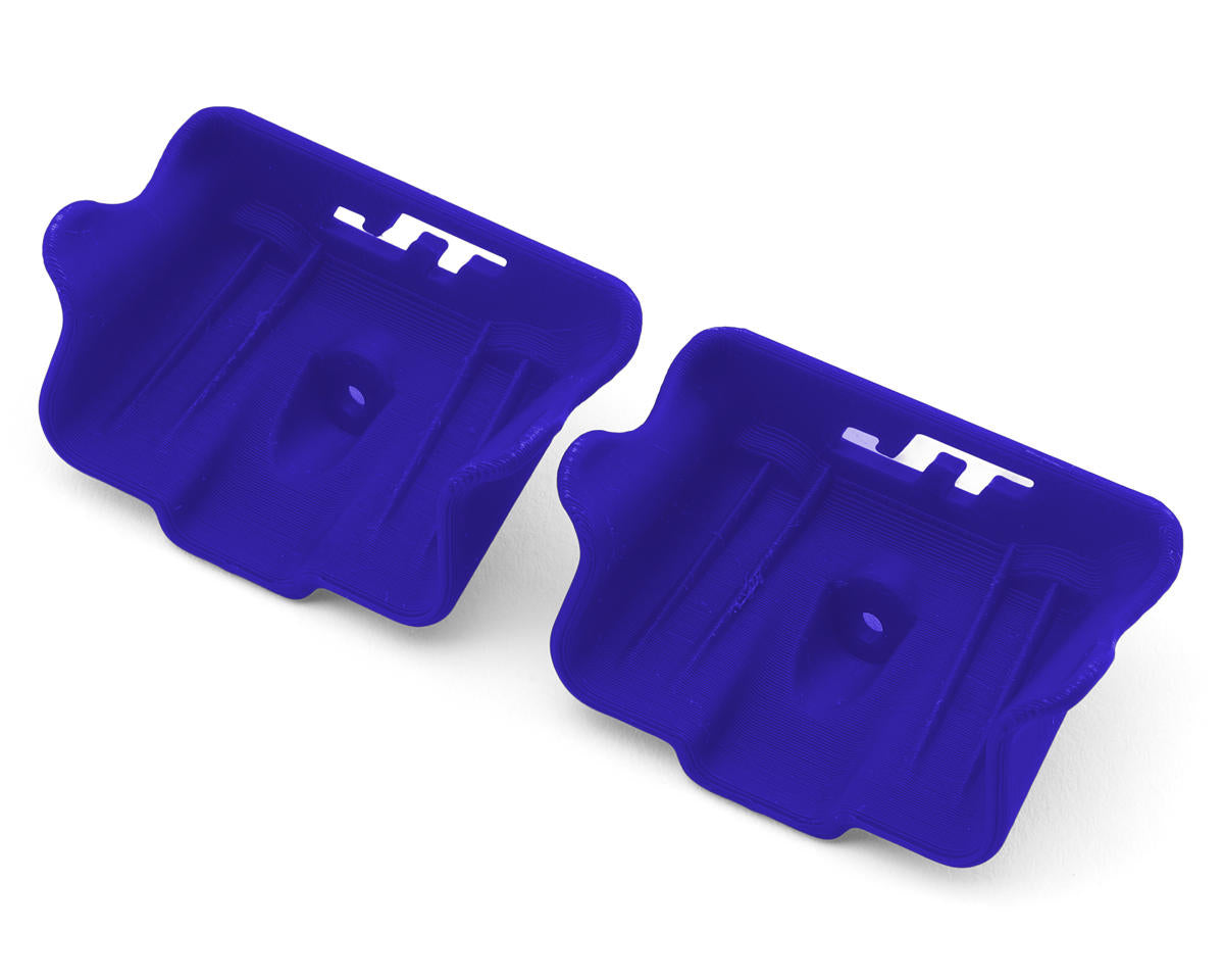 J&T Bearing Co. Team Associated Aerovex 1/8 Buggy Front Nose Wings (Blue) (2)
