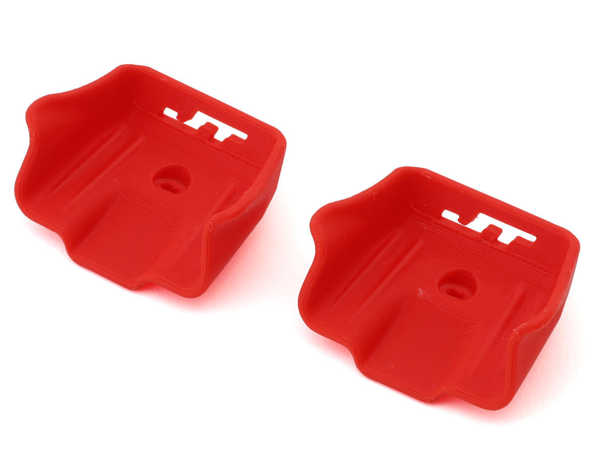 J&T Bearing Co. Mugen/Sworkz Aerovex 1/8 Buggy Front Nose Wings (Red) (2)