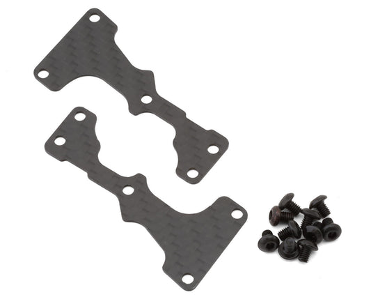J&T Bearing Co. Kyosho MP11 Carbon Fiber Front Upper Arm Inserts (2)