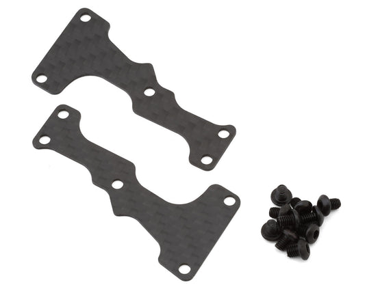 J&T Bearing Co. Kyosho MP11 Carbon Fiber Front Lower Arm Inserts (2)