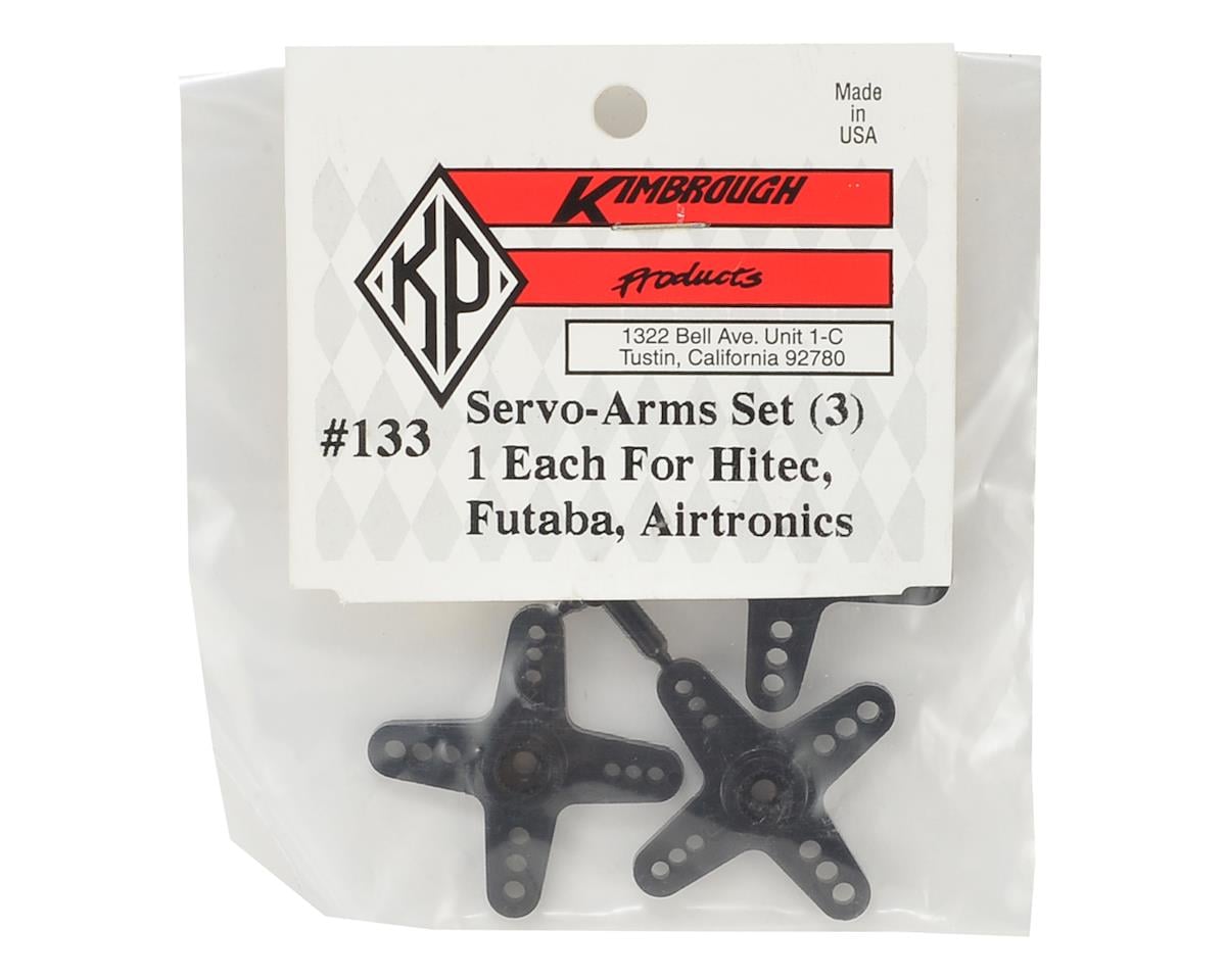 Kimbrough Lightweight Throttle Servo Arm Set