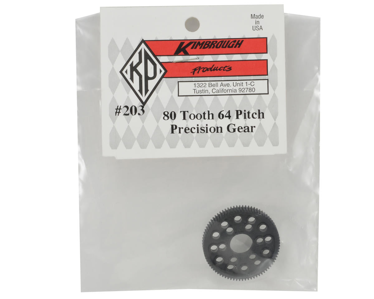 Kimbrough 64P Precision Spur Gear (80T)