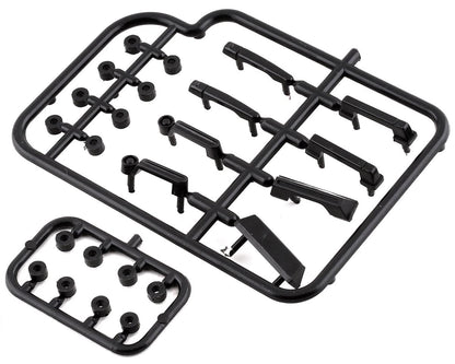 Killerbody 1/10 Scale Molded Door Handle Set (Black)