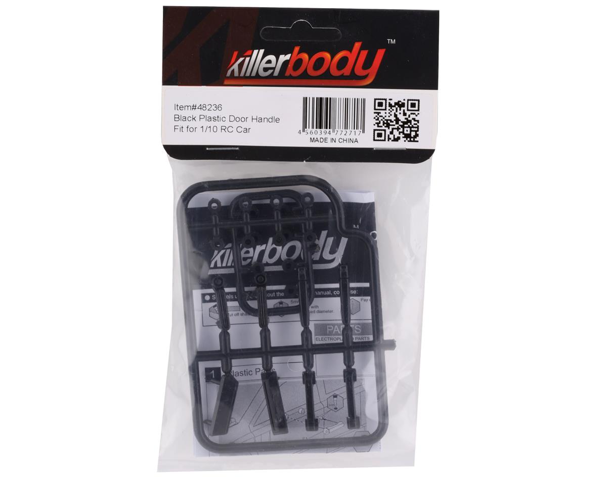 Killerbody 1/10 Scale Molded Door Handle Set (Black)