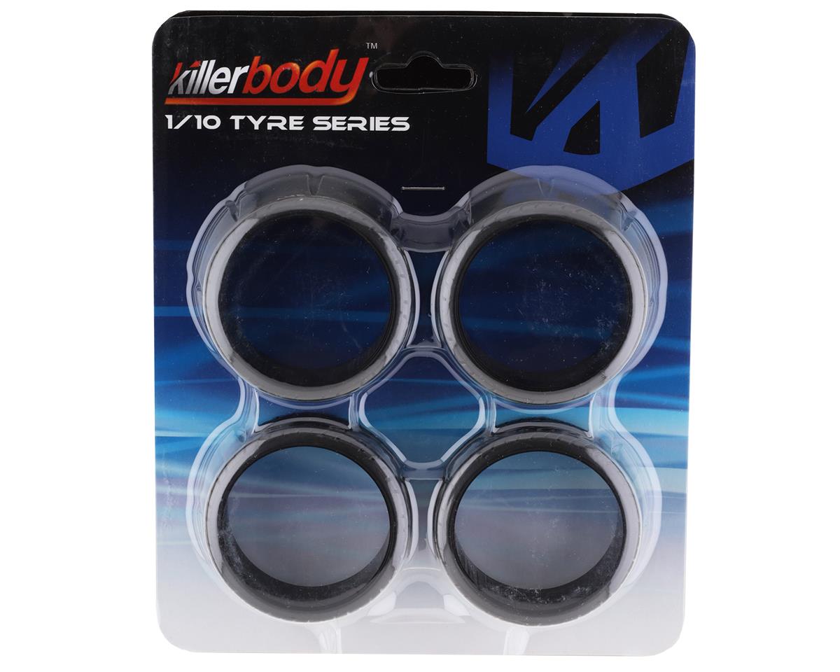 Killerbody 1/10 ABS Slick Drift Tire Set (4)