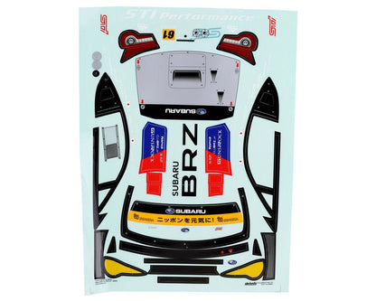 Killerbody Subaru BRZ R&D Sport 1/10 Touring Car Body Kit (Clear)