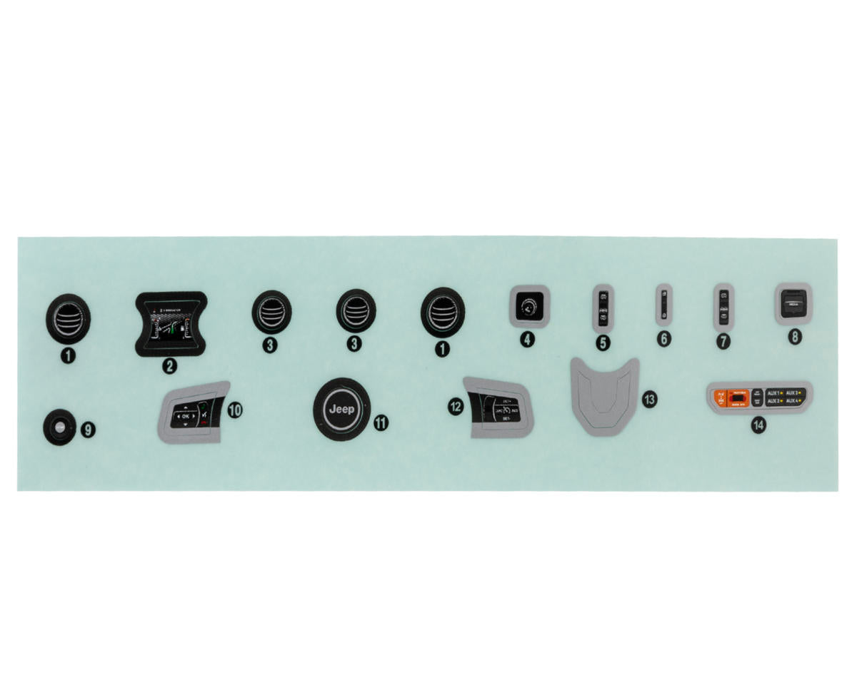 Killerbody Jeep Gladiator Scale Interior Kit (KLR-48765)