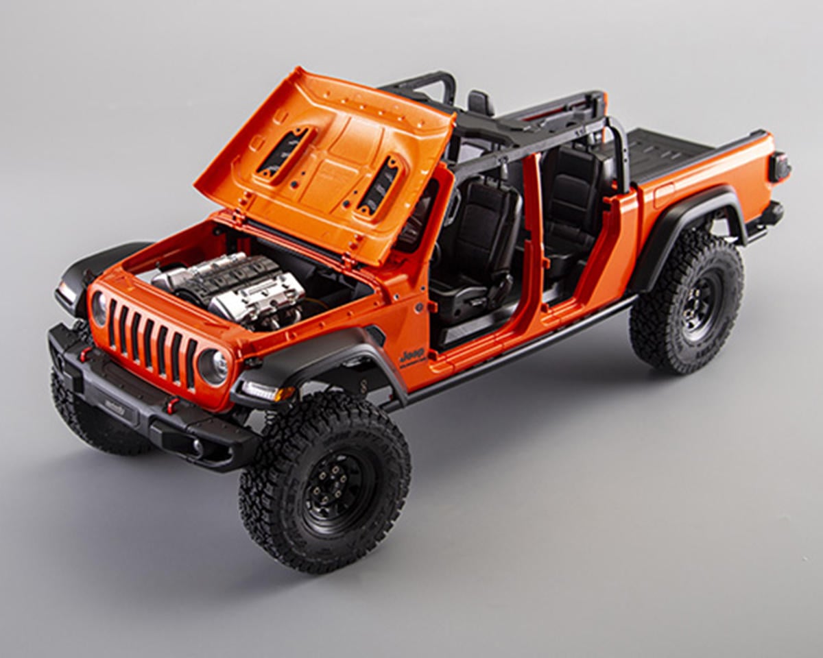 Killerbody Jeep Gladiator Rubicon 1/10 Rock Crawler Hard Body Kit (Orange)