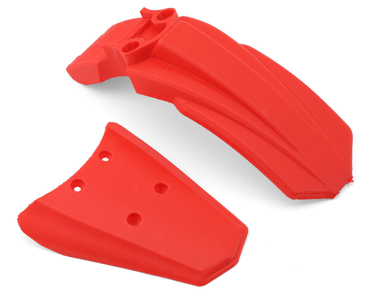 Knight Customs Losi Promoto-MX Mud Guard Set (Red)